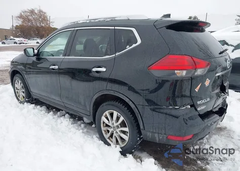 2017 Nissan Rogue Sv из США, поврежденный, VIN KNMAT2MV4HP508732